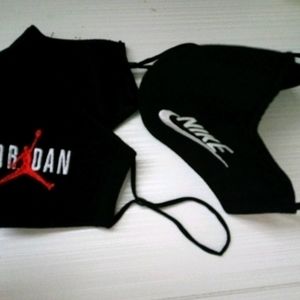 Nike and Jordan double layered masks